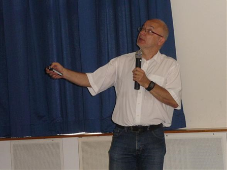 Herr CA Dr. med. Frank Hoffmann zum Thema: "MS behandeln 2019"|Foto: DMSG-LV Sachsen-Anhalt e.V.